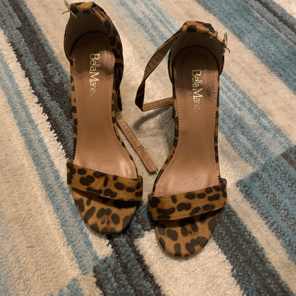 Cheetah print heels